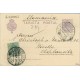 1920. Medallón.15 c. violeta + 5 c. verde. Medallón (Ed. 268) S.Vicente de Caldero a Oberlansitz. Mat. V. de Caldero (Laiz 50Fa)