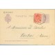 1922. Medallón.15 c. violeta + 10 c. rojo. (Ed.269) Málaga a Castres, Francia. Mat. Ambulante (Laiz 50Fe) 42€