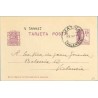 1936. Matrona. 15 c. lila. Jativa a Valencia. Mat. Jativa (Laiz 69) 3€