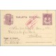 1938. R. Católicos.15 c. violeta. San Sebastián a Bilbao. Marca Censura Militar San Sebastián, en rojo (Laiz 81) 24€
