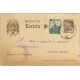 1941. 20 c. castaño + 5 c. verde (Barna. Ed. 26) Barcelona a Vitoria. Mat. Barna. (Laiz 86FBe) 36€