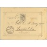 1985.10 c. violeta. Barcelona a Einsiedeln. Mat. Barna y llegada (Laiz 10) 20€