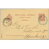 1893. Pelón.10 c. carmín.Tenerife a Hamburg. Mat.Ten. y llegada (Laiz 31) 9€
