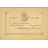 1886.10 c. violeta. Barcelona a Mecklenburg. Mat. Barna y llegada (Laiz 11) 20€