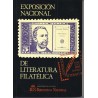 1993. CATÁLOGO. EXPOSICIÓN NACIONAL DE LITERATURA FILATÉLICA.Ministerio de Cultura. Biblioteca Nacional