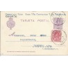 1922. 15 c. Valencia a radenberg, alemania. mat. valencia(45). franqueo complementaio 10 c. rojo. medallón. laiz 50fe. 42E