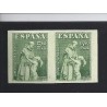 1946. Fray Bartolomé de las casa. pareja sin dentar. firma cem. Ed. 100Cs. 88 €