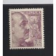 1949. Franco. 25 c. lila oscuro. raro. Ed. **1048A. 80€