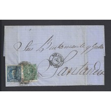 1877. Alfonso XII. 10 c. azul y 5 c. verde Impuesto de Guerra. Ed. 175-183 150 €