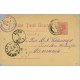1888.10 c. carmín. Barcelona a Breslau, fechador llegada (Laiz 15) 36€