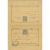 1893. Pelón.15 c. + 15 c. azul. Barcelona a Augsburg, Alemania (Laiz 20) 150€