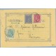 1880. 5 c.+ 5 c. verde. (Ed.201) + 10 c. rosa. (Ed.202) Madrid a Linares, Jaén. Mat. Madrid (Laiz 8AFa) 160€