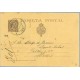 1897. Pelón.10 c. castaño. Madrid. Mat. Ensayo Madrid (Laiz 36) 34€