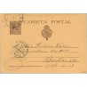 1901. Pelón.10 c. castaño. Málaga a Berlín. Mat. Malaga (Laiz 36A) 24€