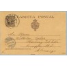 1901. Cadete.10 c. castaño. Cadiz a Hamburg. Mat. Cadiz (Laiz 37SN) 90€
