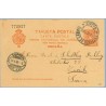 1902. Cadete.10 c. rojo. Madrid a Zurich. Mat. Madrid y llegada (Laiz 42) 16€