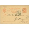 1903. Cadete.10 c. rojo. Cádiz a Belgica. Mat. Cadiz y llegada (Laiz 42) 15€