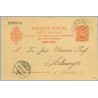 1903. Cadete.10 c. rojo s. anteado. Barcelona a Schwyz. Mat. Barcelona y llegada (Laiz 42A) 12€