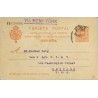 1912. Medallón.10 c. rojo. Barcelona a Chicago. Mat. Barna. (Laiz 53) 36€