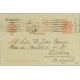 1919. Medallón.10 c. rojo s. gris. Madrid a Lisboa. Mat. Madrid (Laiz 53D) 36€